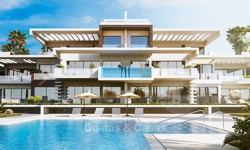 Moderne, prestigieuze nieuwbouw Appartementen en Penthouses te koop aan de Golden Mile, Marbella 1092