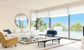 Moderne, prestigieuze nieuwbouw Appartementen en Penthouses te koop aan de Golden Mile, Marbella 1105 