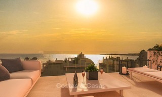 Moderne Appartementen met Zeezicht te koop, vlakbij het Strand in Benalmádena, Costa del Sol. Opgeleverd! 1279 