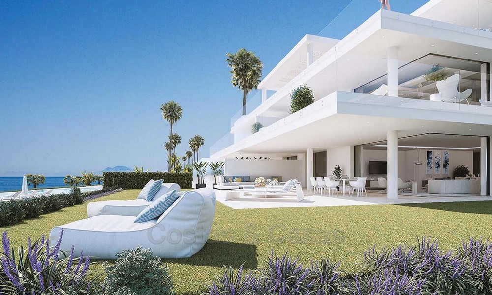 Exclusieve, Nieuwe, Moderne Beachfront Appartementen te koop, New Golden Mile, Marbella - Estepona. Instapklaar. 12298
