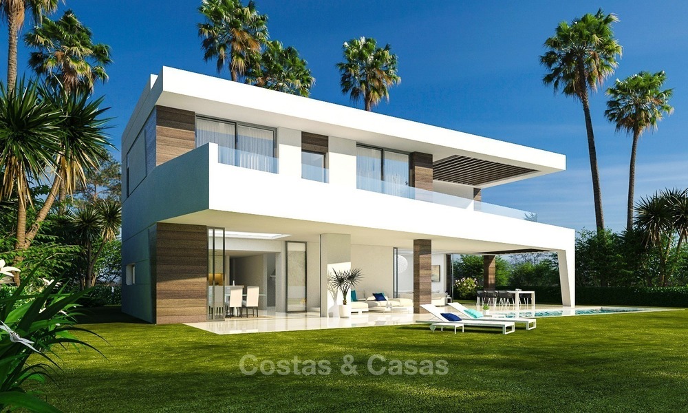 Gated Community met 25 Moderne Villa's te koop nabij een Golf Resort aan de New Golden Mile, Marbella – Estepona 1791