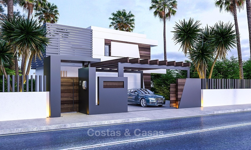 Gated Community met 25 Moderne Villa's te koop nabij een Golf Resort aan de New Golden Mile, Marbella – Estepona 1787