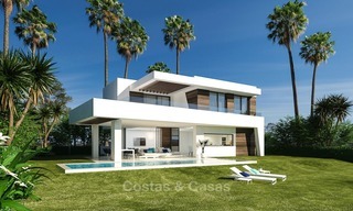 Gated Community met 25 Moderne Villa's te koop nabij een Golf Resort aan de New Golden Mile, Marbella – Estepona 1805 