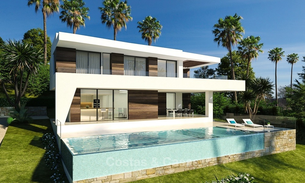 Gated Community met 25 Moderne Villa's te koop nabij een Golf Resort aan de New Golden Mile, Marbella – Estepona 1813