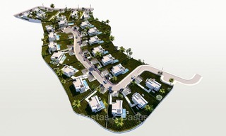 Gated Community met 25 Moderne Villa's te koop nabij een Golf Resort aan de New Golden Mile, Marbella – Estepona 1820 