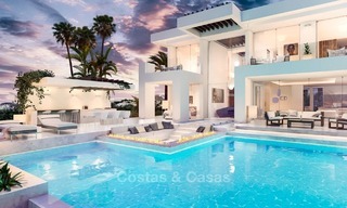 Twee moderne, eigentijdse designer villa's te koop in Mijas - Costa del Sol 2078 