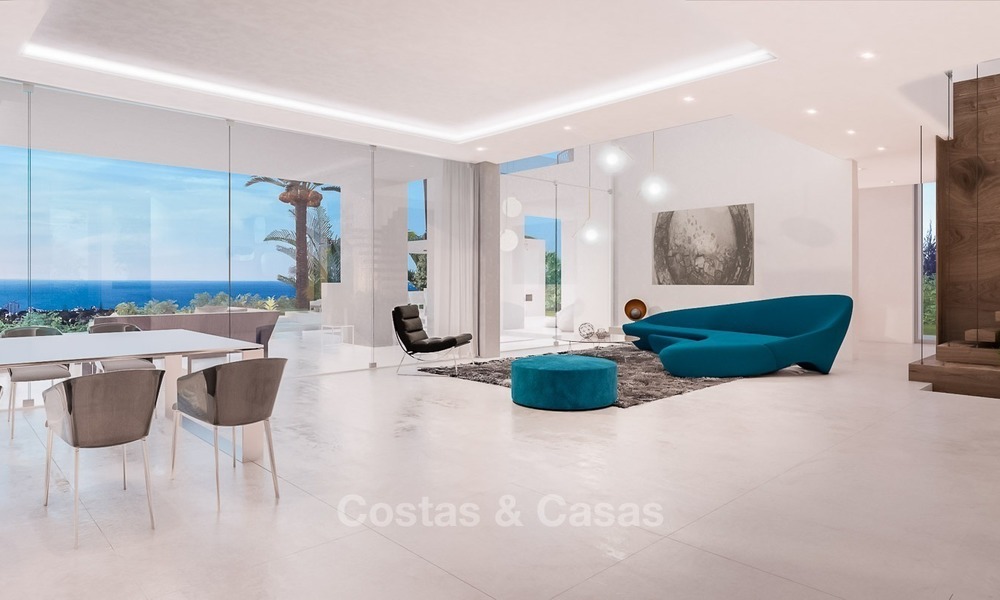 Twee moderne, eigentijdse designer villa's te koop in Mijas - Costa del Sol 2081