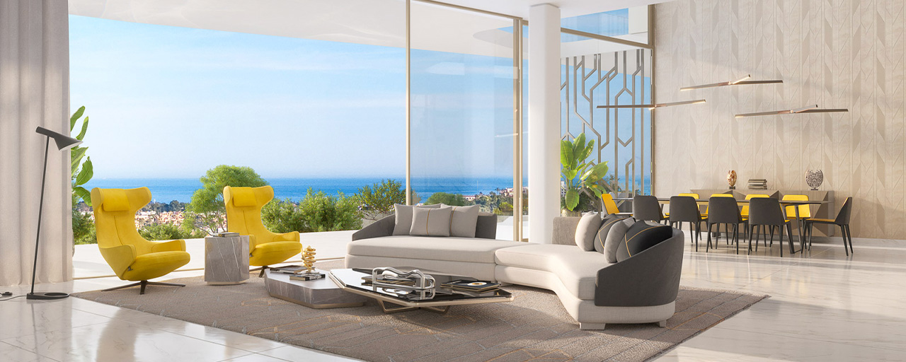 Nieuwe, architectonische luxevilla’s te koop geïnspireerd door Lamborghini i/e gated resort i/d heuvels van Marbella - Benahavis