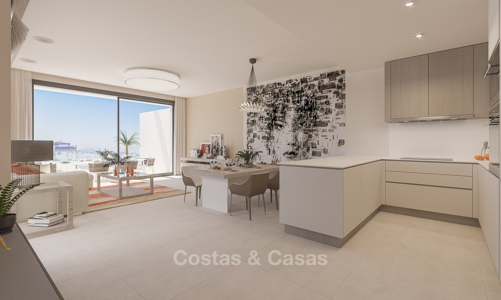 Eigentijdse, moderne appartementen te koop, gelegen nabij het strand en de golf, Estepona - Marbella 2406