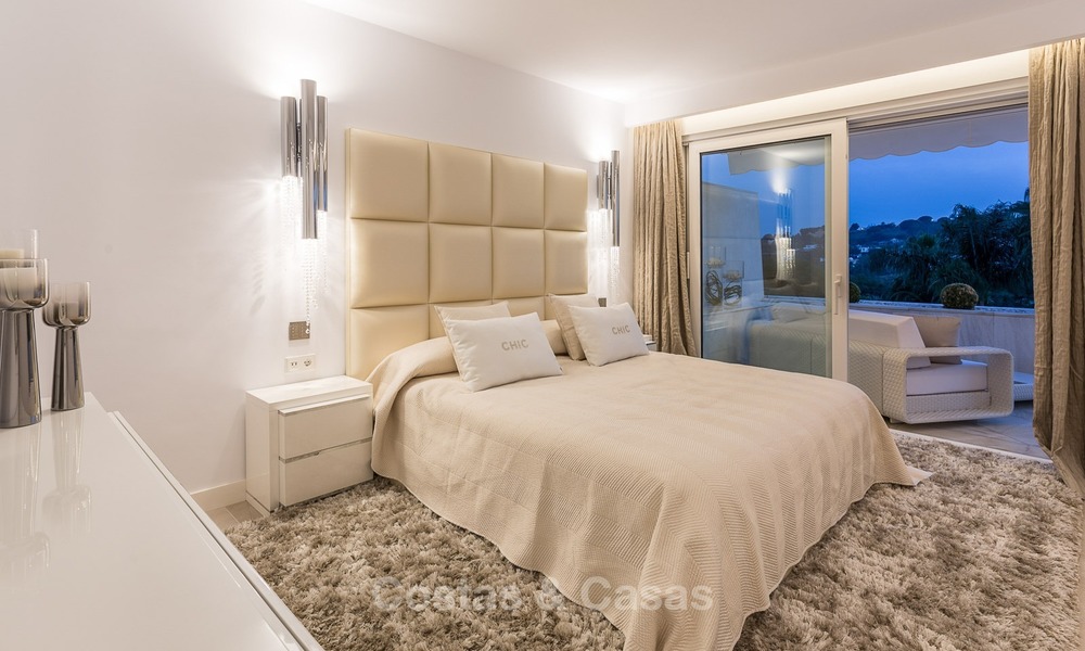 Eerstelijn golf modern, ruim, luxe penthouse te koop in Nueva Andalucia - Marbella 2554