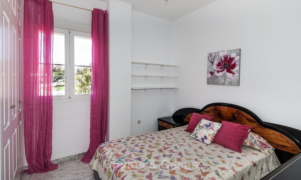 Appartement te koop op de Golden Mile met zeezicht en op wandelafstand van het strand en Marbella centrum 2634