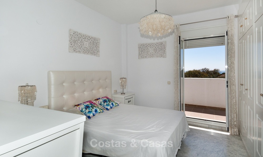 Appartement te koop op de Golden Mile met zeezicht en op wandelafstand van het strand en Marbella centrum 2637