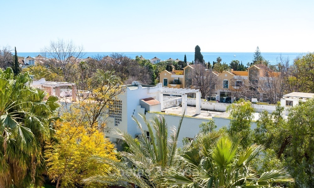 Appartement te koop op de Golden Mile met zeezicht en op wandelafstand van het strand en Marbella centrum 2639