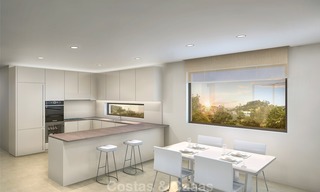 Nieuwe luxe moderne appartementen met privézwembad te koop in Mijas, Costa del Sol 2784 