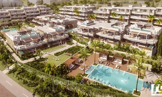 Nieuwe luxe moderne appartementen met privézwembad te koop in Mijas, Costa del Sol 2789 