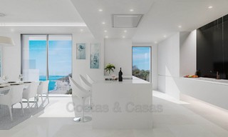 Exclusieve, Nieuwe, Moderne eerstelijns strand Appartementen te koop, Marbella - Estepona. Herverkopen beschikbaar. 3041 