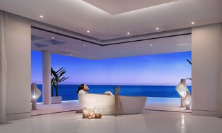 Exclusieve, Nieuwe, Moderne eerstelijns strand Appartementen te koop, Marbella - Estepona. Herverkopen beschikbaar. 3046 