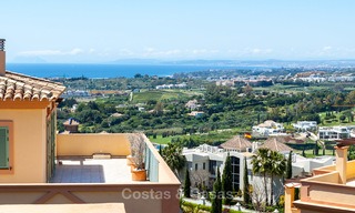 Luxe Penthouse appartement te koop in een vijfsterren golfresort op de New Golden Mile in Benahavis - Marbella 3089 