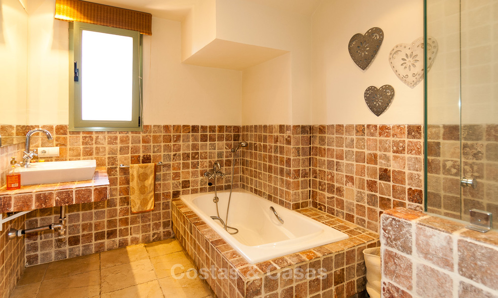 Luxe Penthouse appartement te koop in een vijfsterren golfresort op de New Golden Mile in Benahavis - Marbella 3054