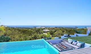 LAATSTE VILLA! Gated Golf Resort, Frontline Golf Villa's te koop aan de New Golden Mile, Marbella - Estepona 3286 