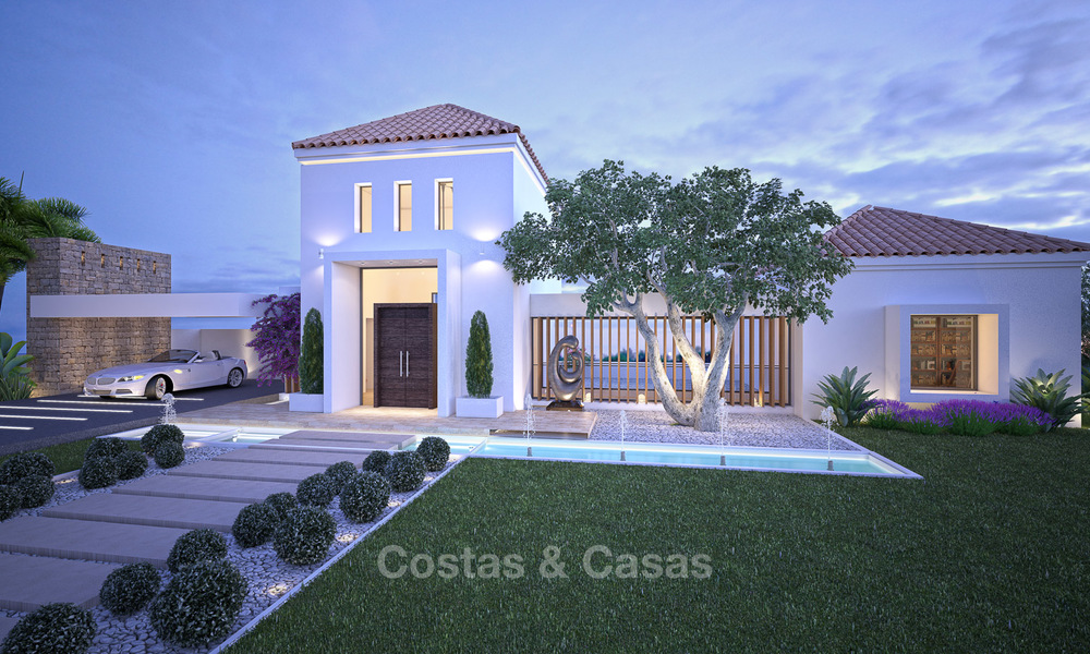 LAATSTE VILLA! Gated Golf Resort, Frontline Golf Villa's te koop aan de New Golden Mile, Marbella - Estepona 3277