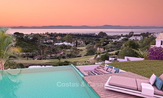 LAATSTE VILLA! Gated Golf Resort, Frontline Golf Villa's te koop aan de New Golden Mile, Marbella - Estepona 3279 