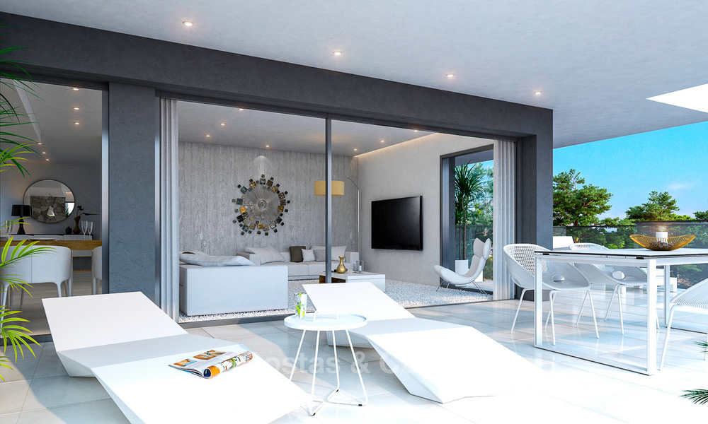 Nieuwe moderne appartementen te koop op de New Golden Mile, tussen Marbella en Estepona 3392