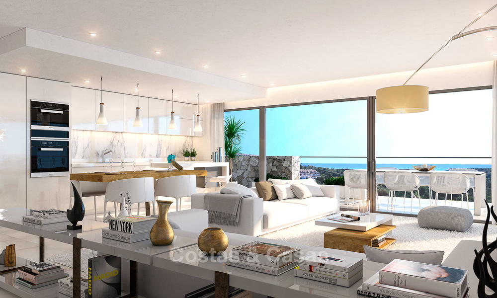 Nieuwe moderne appartementen te koop op de New Golden Mile, tussen Marbella en Estepona 3397