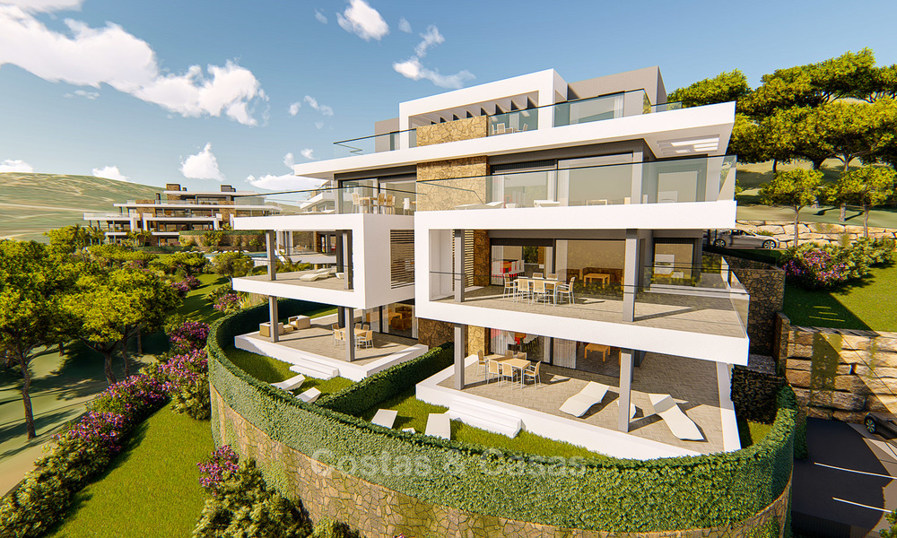 Nieuwe moderne appartementen te koop op de New Golden Mile, tussen Marbella en Estepona 3402
