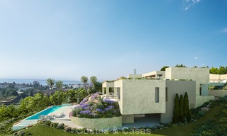 Project met ruim perceel en spectaculaire nieuwbouw villa te koop, in een exclusief golfresort, eerstelijns golf in Benahavis - Marbella 3486 