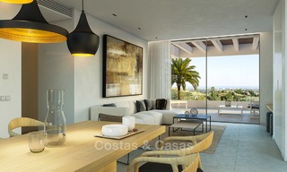 Nieuwe luxe en eco-vriendelijke appartementen te koop met zeezicht in een innovatief boetiek project in Benahavis - Marbella 3558 