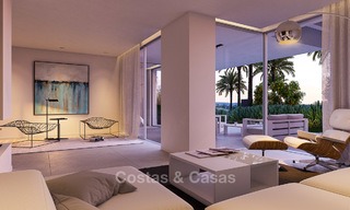 Nieuwe luxe en eco-vriendelijke appartementen te koop met zeezicht in een innovatief boetiek project in Benahavis - Marbella 3546 