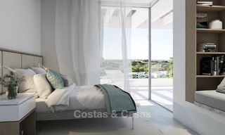 Nieuwe luxe en eco-vriendelijke appartementen te koop met zeezicht in een innovatief boetiek project in Benahavis - Marbella 3548 