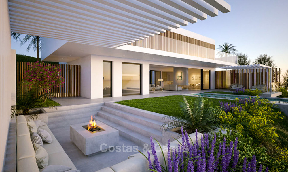 Twee nieuwe, luxueuze en moderne eigentijdse villa’s te koop in een boetiek project, Casares - Estepona 3568