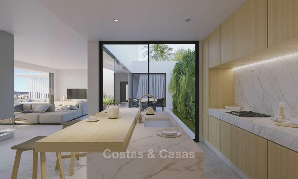 Twee nieuwe, luxueuze en moderne eigentijdse villa’s te koop in een boetiek project, Casares - Estepona 3569