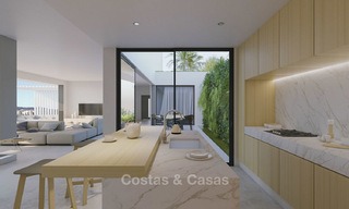 Twee nieuwe, luxueuze en moderne eigentijdse villa’s te koop in een boetiek project, Casares - Estepona 3569 