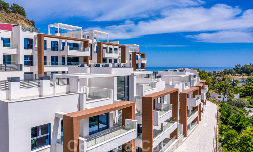 Instapklare nieuwe moderne appartementen te koop in een begeerde buurt van Benahavis - Marbella 32394