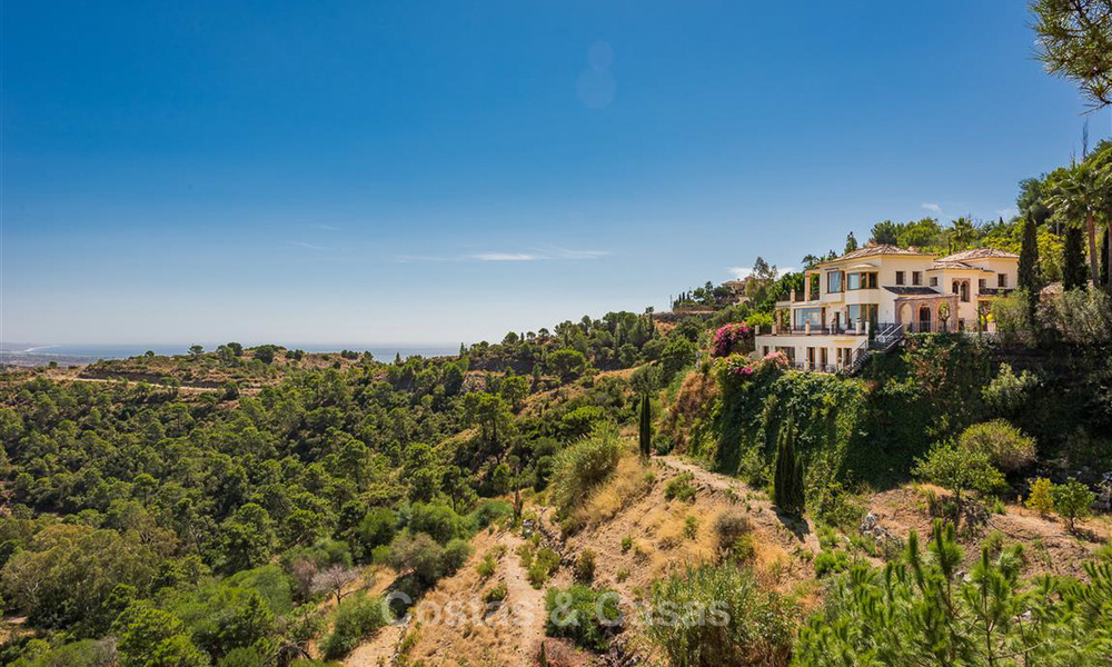 Charmante en ruime villa in Andalusische stijl te koop in El Madronal, Benahavis - Marbella 3767