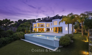 Elegant-eigentijdse moderne nieuwbouw villa te koop in El Madroñal, Benahavis - Marbella 17166 