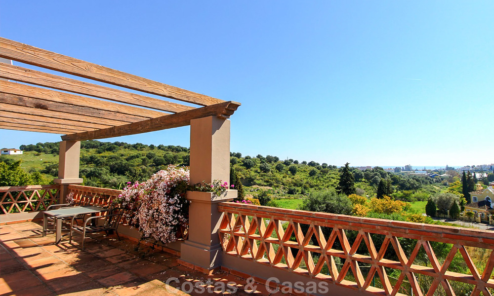 Spectaculaire, modern-Andalusische stijl luxe villa te koop, New Golden Mile, Benahavis - Marbella 3948