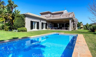 Spectaculaire, modern-Andalusische stijl luxe villa te koop, New Golden Mile, Benahavis - Marbella 3958 
