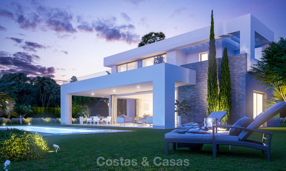 Moderne luxe villa’s te koop in een nieuw project in Mijas, Costa del Sol 4064