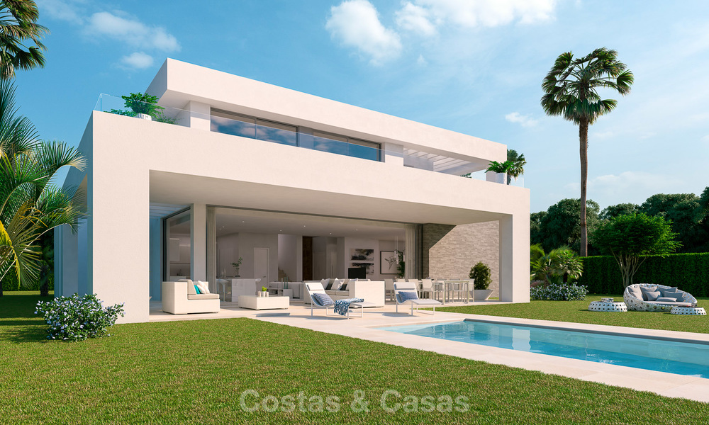 Moderne luxe villa’s te koop in een nieuw project in Mijas, Costa del Sol 4065