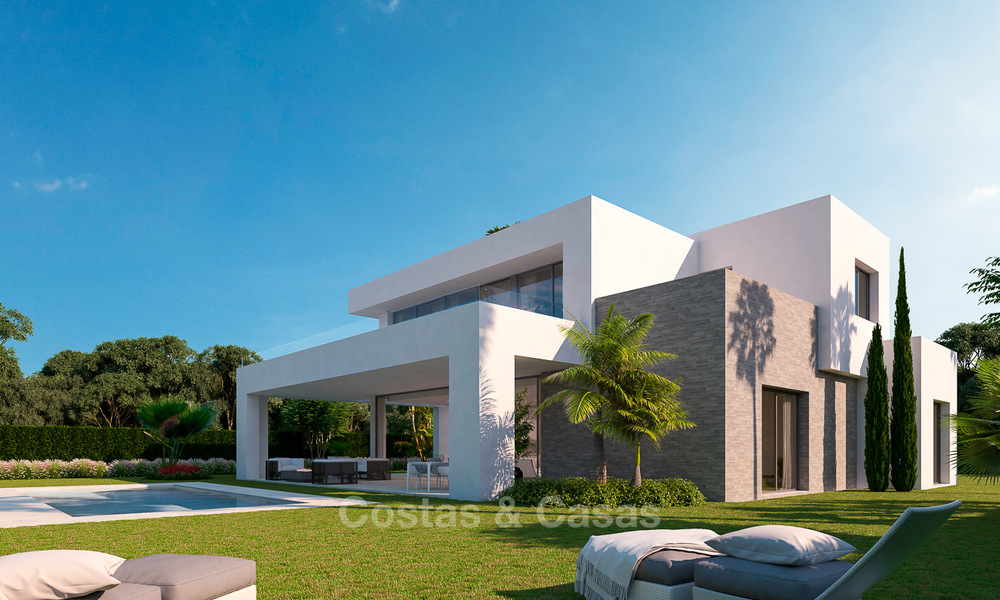 Moderne luxe villa’s te koop in een nieuw project in Mijas, Costa del Sol 4066