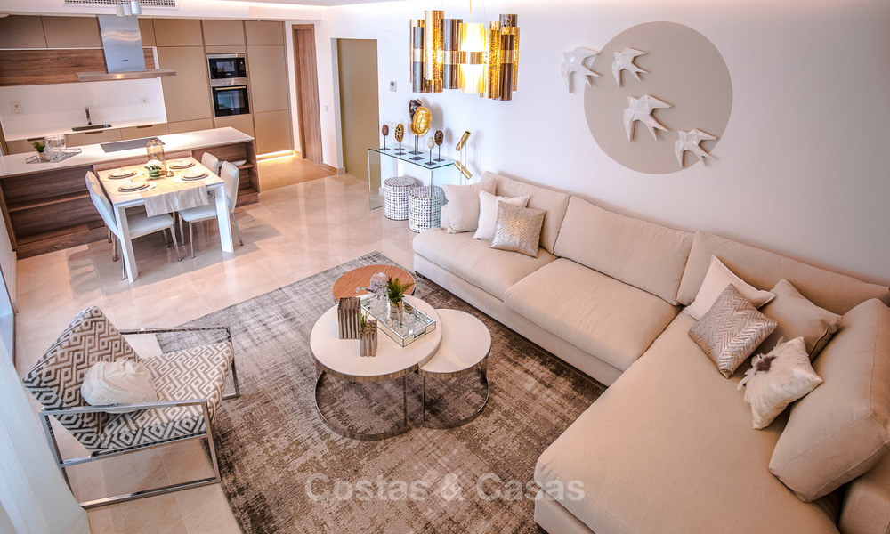 Nieuwe appartementen te koop in een residentieel complex in Puerto Banus - Nueva Andalucia, Marbella. Opgeleverd. 4150