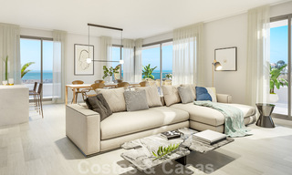Moderne nieuwbouw appartementen te koop in een nieuw eigentijds bouwproject in Mijas, Costa del Sol 28928 