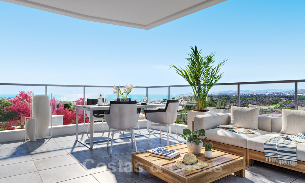 Moderne nieuwbouw appartementen te koop in een nieuw eigentijds bouwproject in Mijas, Costa del Sol 28930