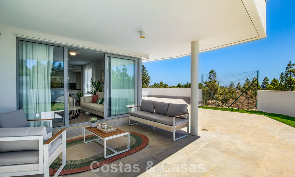 Moderne nieuwbouw appartementen te koop in een nieuw eigentijds bouwproject in Mijas, Costa del Sol 780189