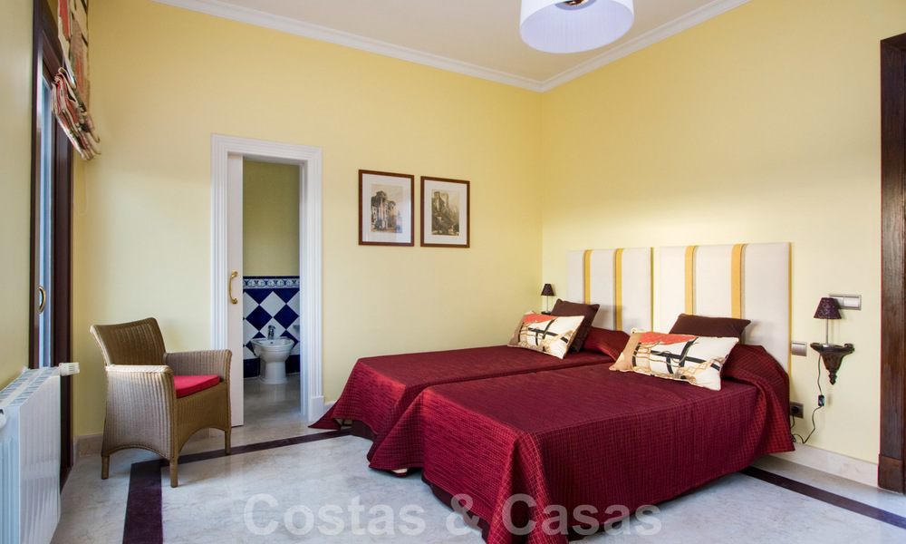 Exclusieve villa te koop, met zeezicht, in een gated resort in Marbella - Benahavis 22378