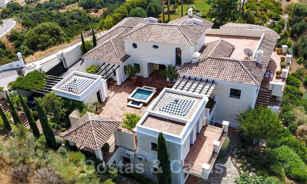 Exclusieve villa te koop, met zeezicht, in een gated resort in Marbella - Benahavis 22385
